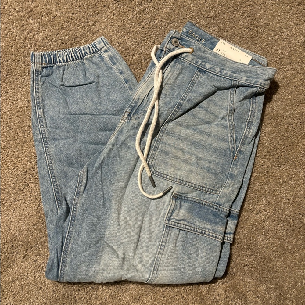 American Eagle Light Blue Women's Jeans